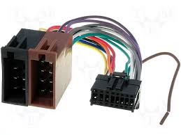 Кабелен преход  ISO към Pioneer 16 pin DEH P 1530, DEH P 2500, DEH P 2530, DEH P 3500, DEH P 3530